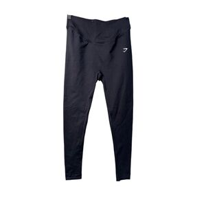 Black Gym Shark Sweat leggings size XS‎ Like NEW